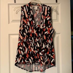 Sleeveless loose fitting tunic -great condition